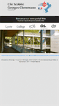 Mobile Screenshot of cite-clemenceau-montpellier.fr